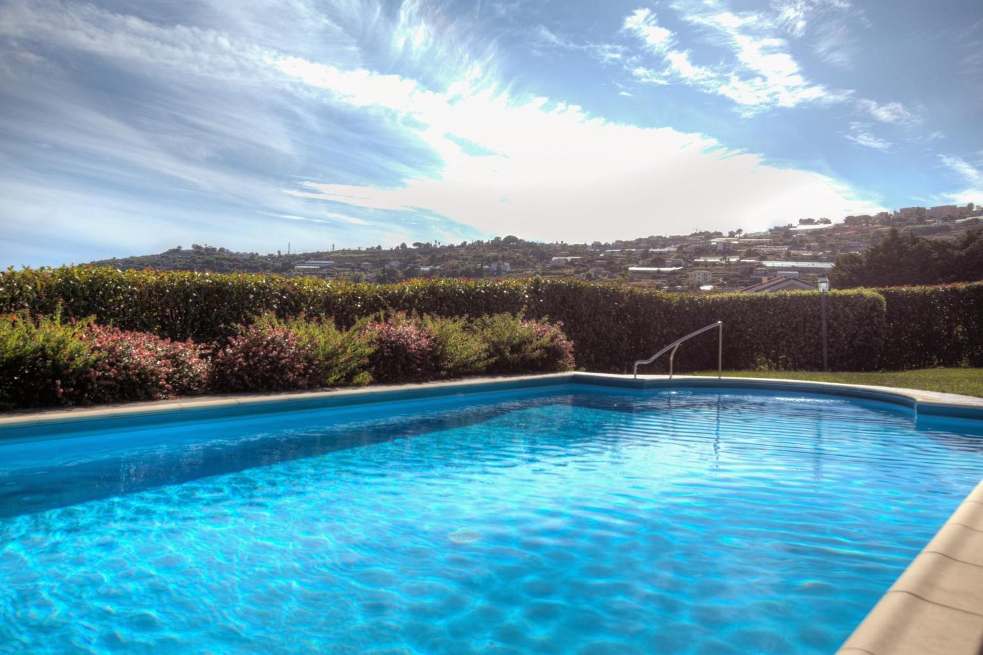 Villa Lucia Riviera Dei Fiori Pool - Happy Rentals Sanremo Ngoại thất bức ảnh